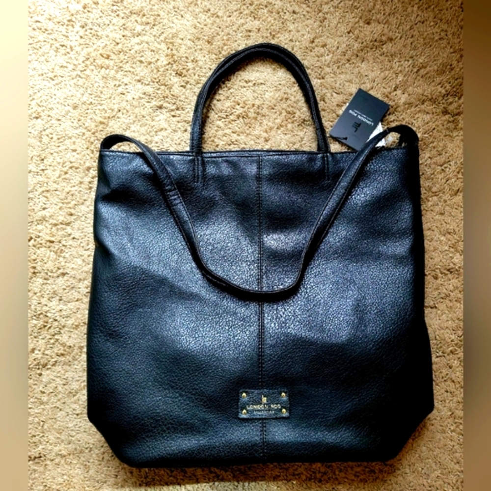 💗 Brand New 💗 London Fog Oversized Pebbled Laura Bag